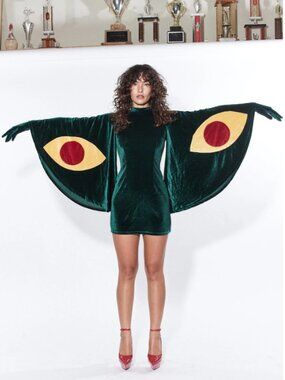 Fashion Brand Company's Velvet 'Moth' Mini Dress.